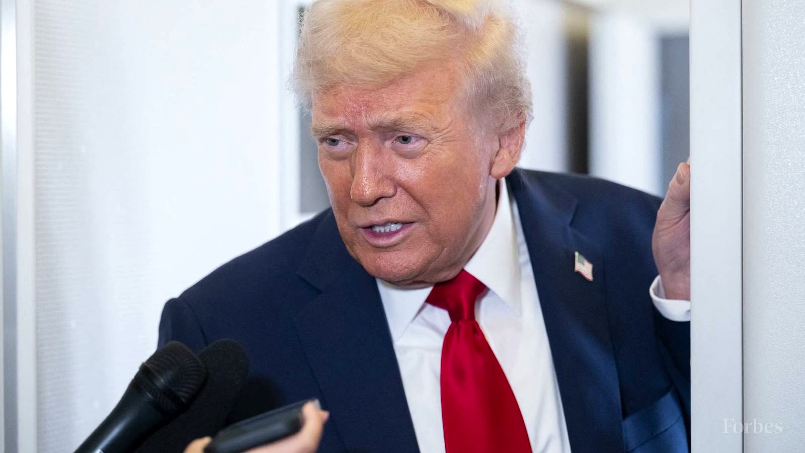 How Trump’s Bitcoin Position Is Structured discussed in the video