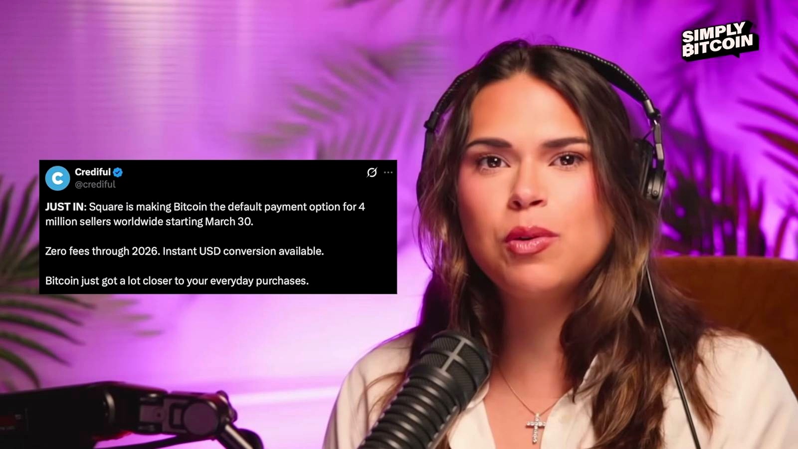 Square Autoenables Bitcoin Payments at Scale discussed in the video