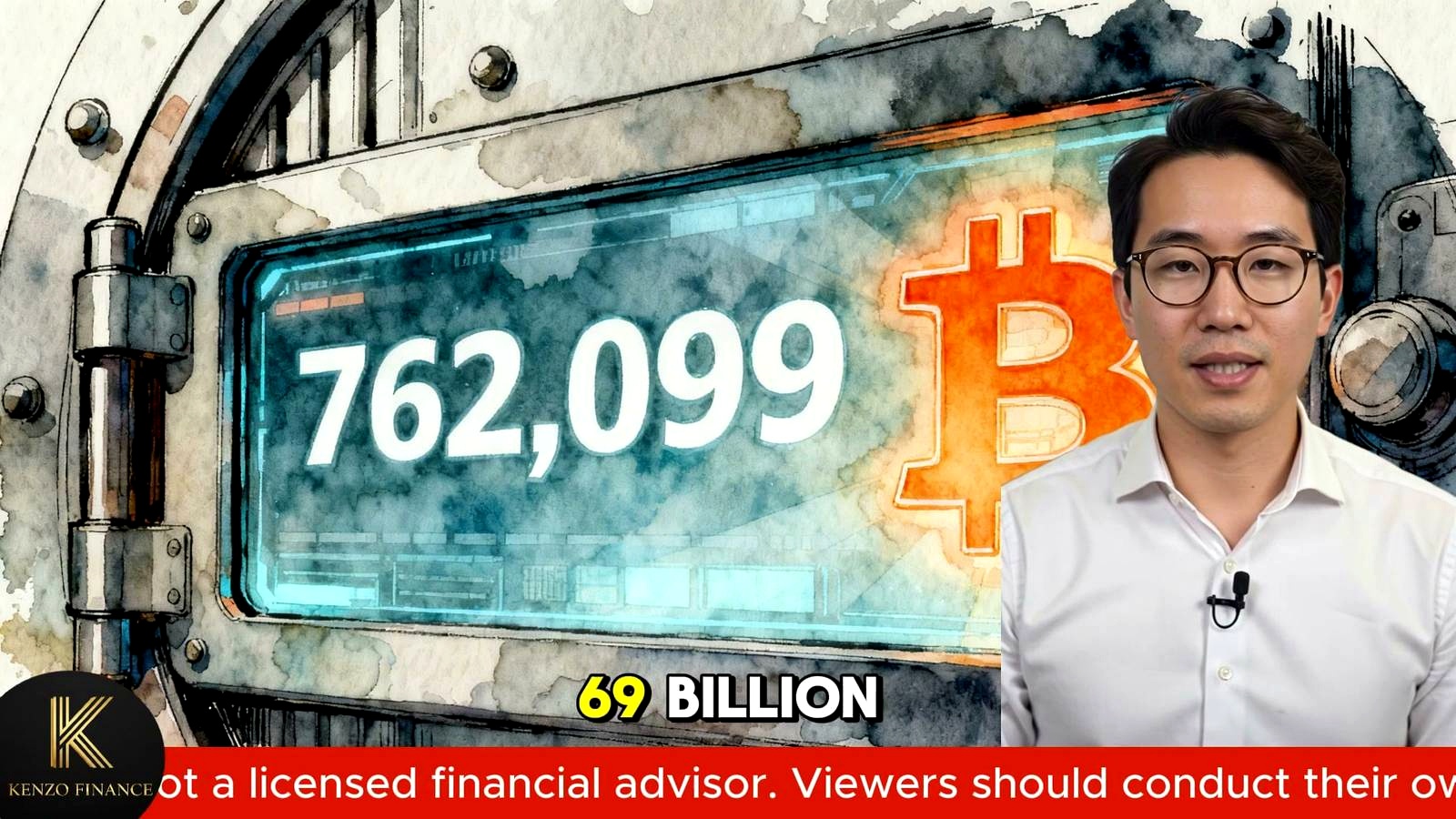 The numbers behind Strategy’s Bitcoin stack discussed in the video
