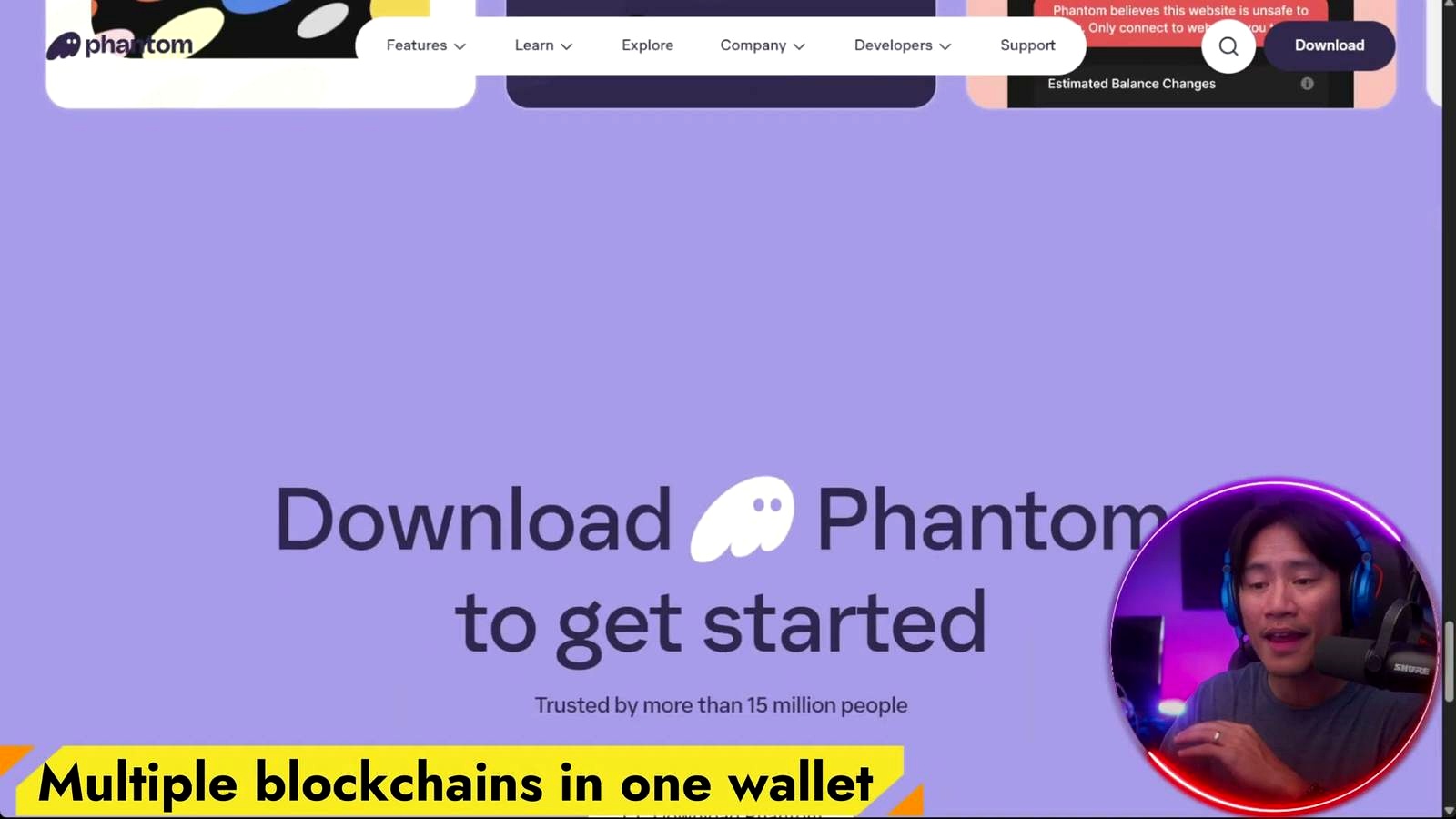 A wallet tied closely to Solana, but pitched as multi-chain