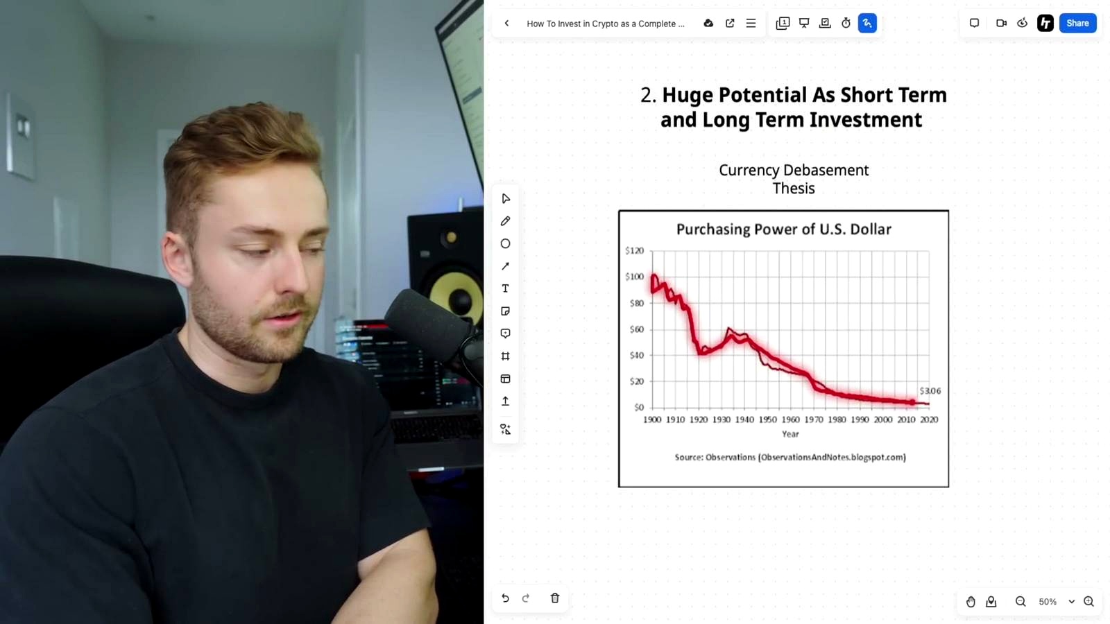 Bitcoin, Currency Debasement, and Store of Value discussed in the video
