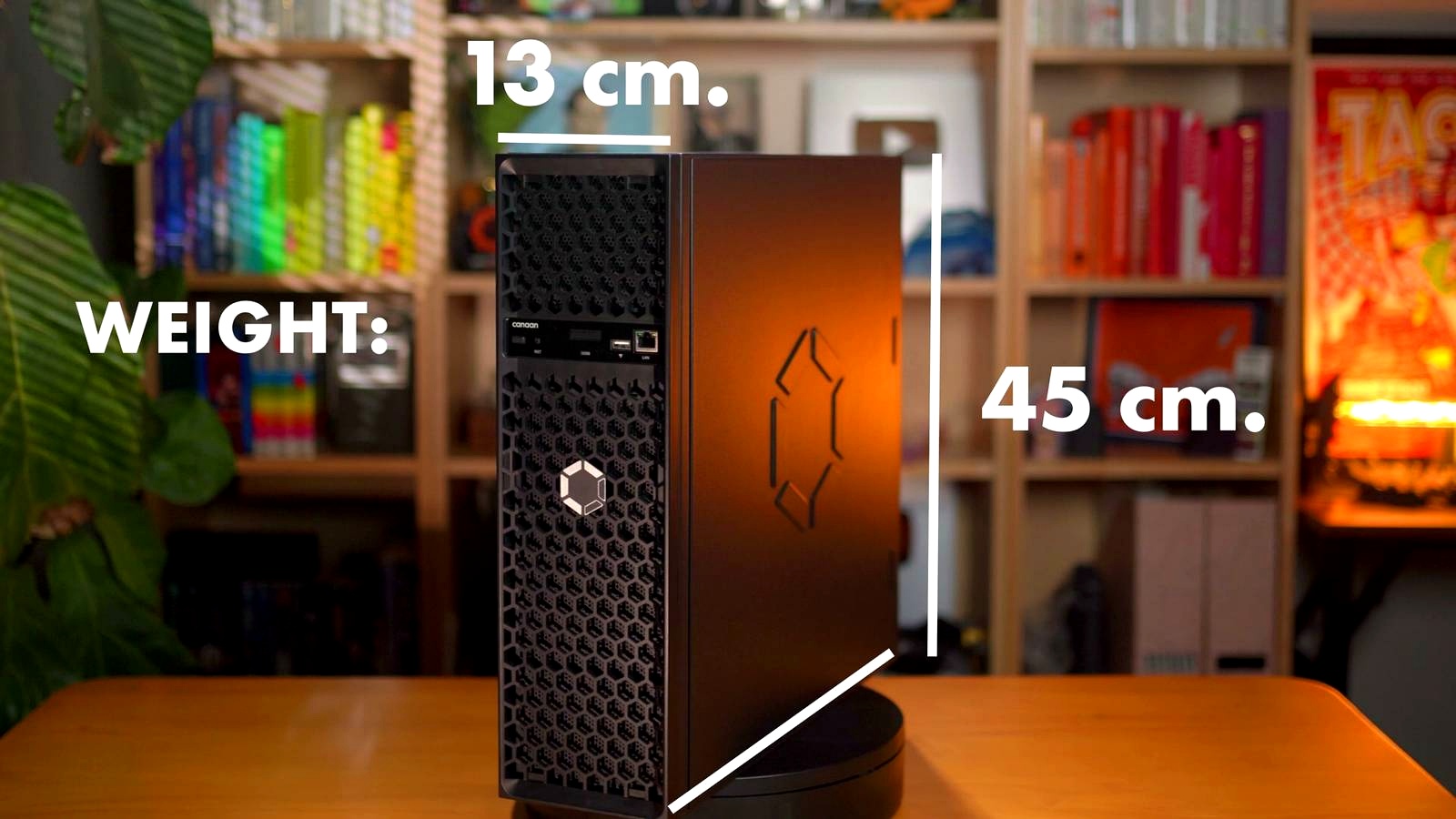 Size and Design discussed in the video