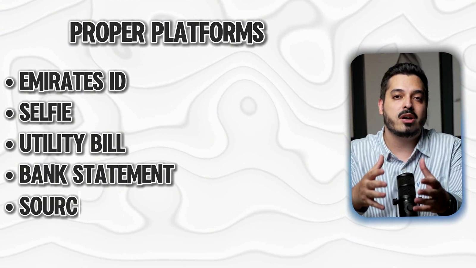 Step 2: Verify Your Identity discussed in the video