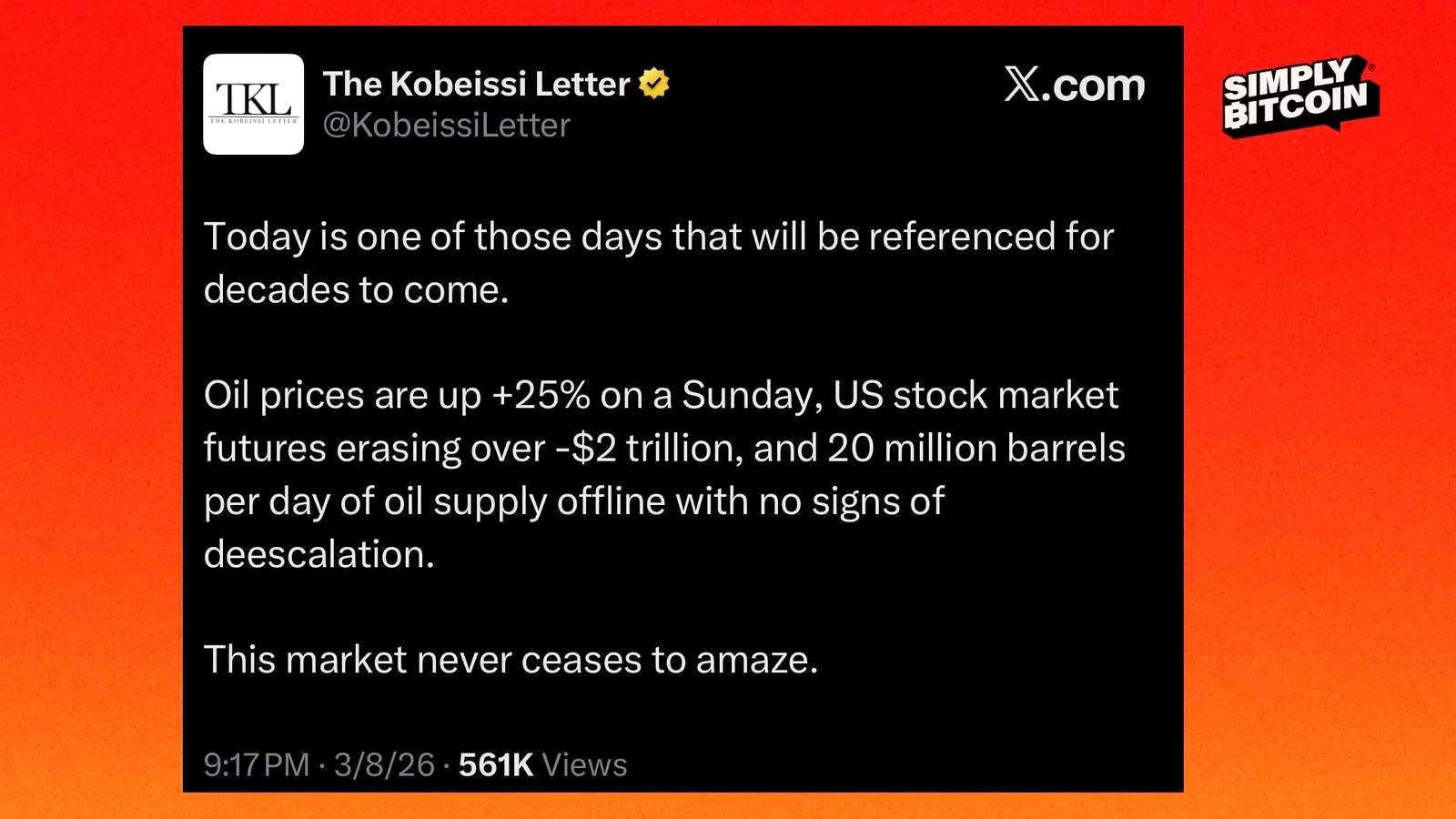 The Strait of Hormuz and the Supply Freeze discussed in the video