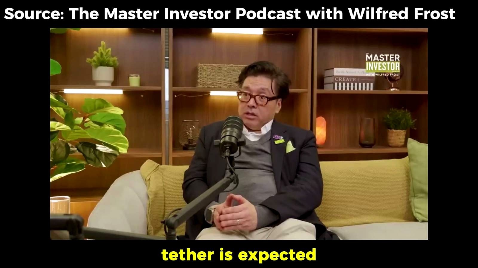 Why Tether Matters in Lee’s Crypto Thesis discussed in the video