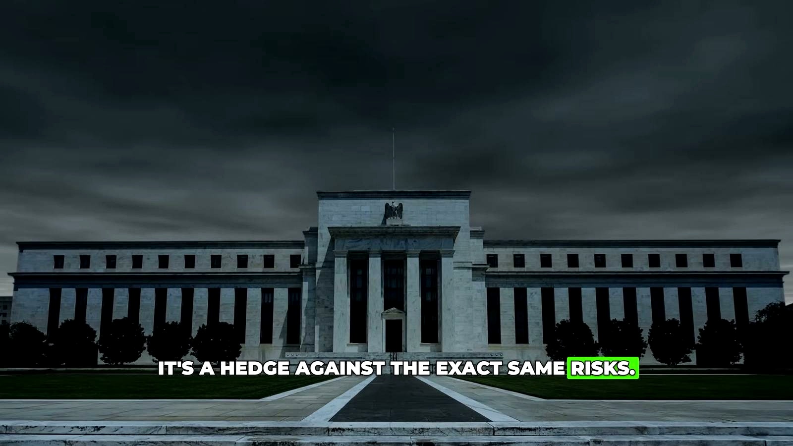 Bitcoin as a Reserve Hedge discussed in the video