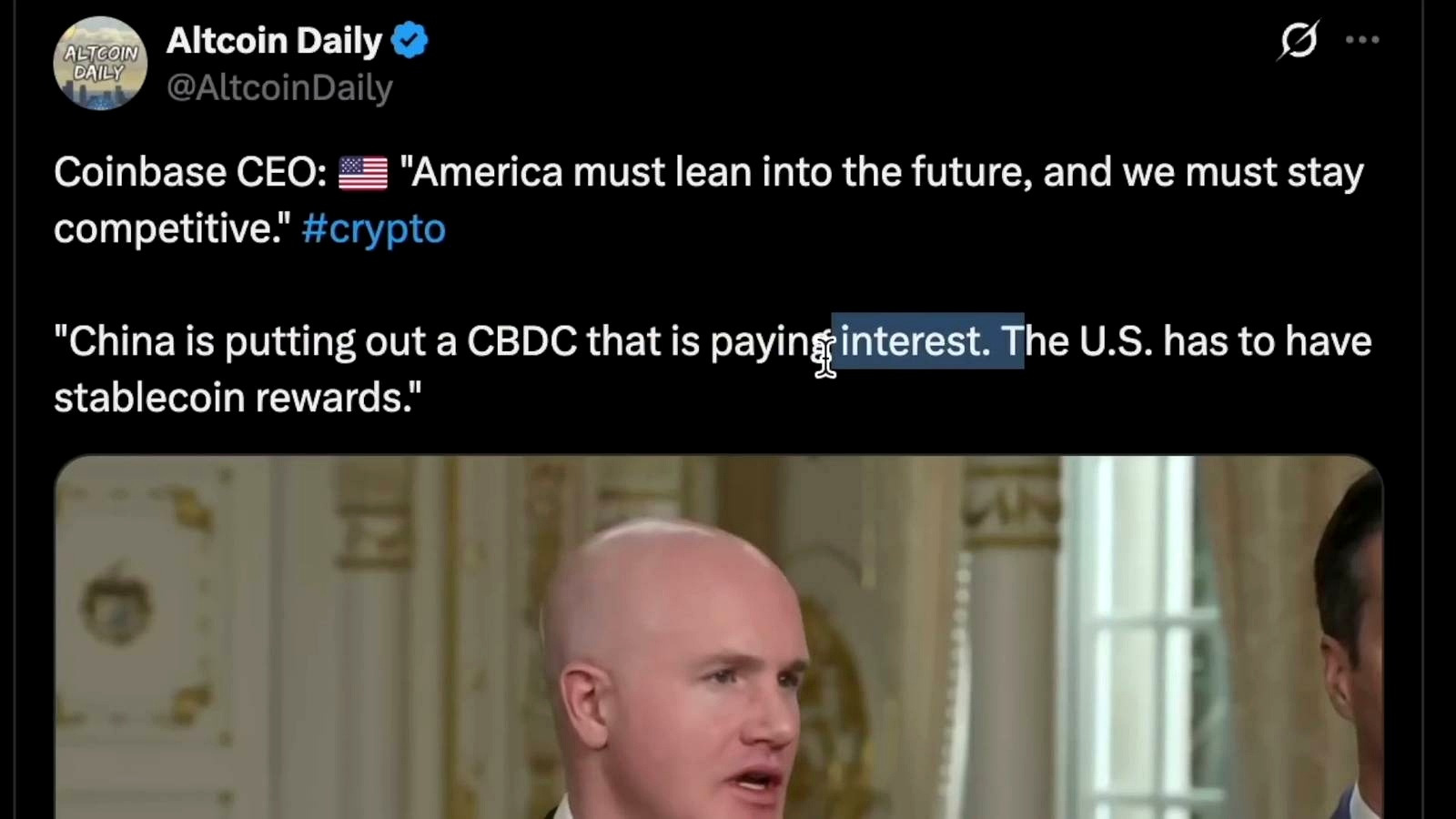 Competition, Innovation, and the US Position discussed in the video