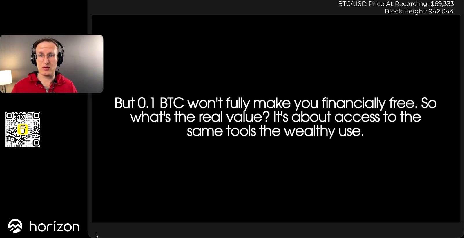 Why 0.1 Bitcoin is also about access discussed in the video