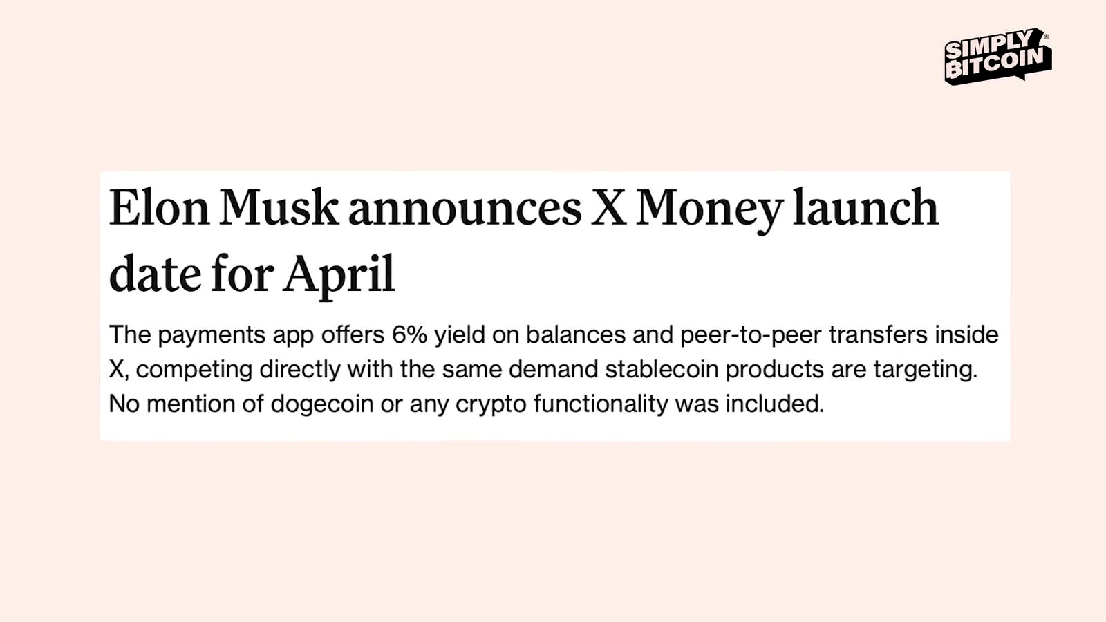 Elon Musk and X Money discussed in the video
