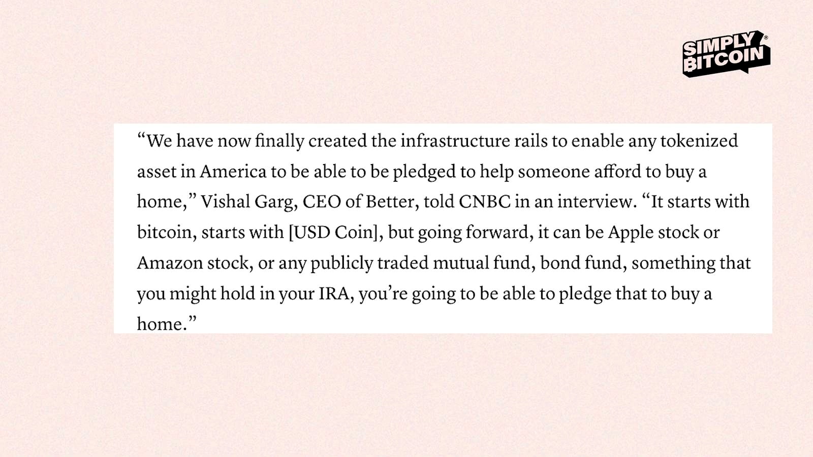 Why Bitcoin is being framed as “pristine collateral” discussed in the video