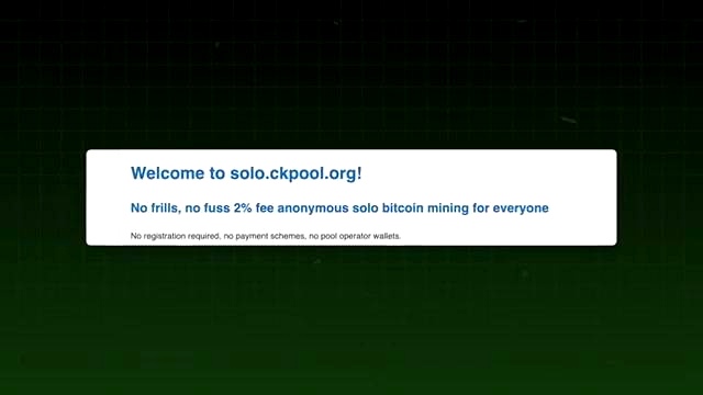 Why Self-Hosted Solo Mining Matters discussed in the video