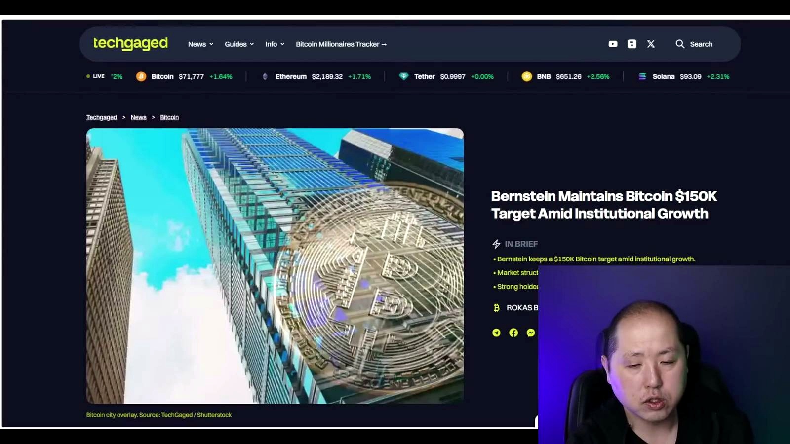 Institutions Are Still Coming In discussed in the video