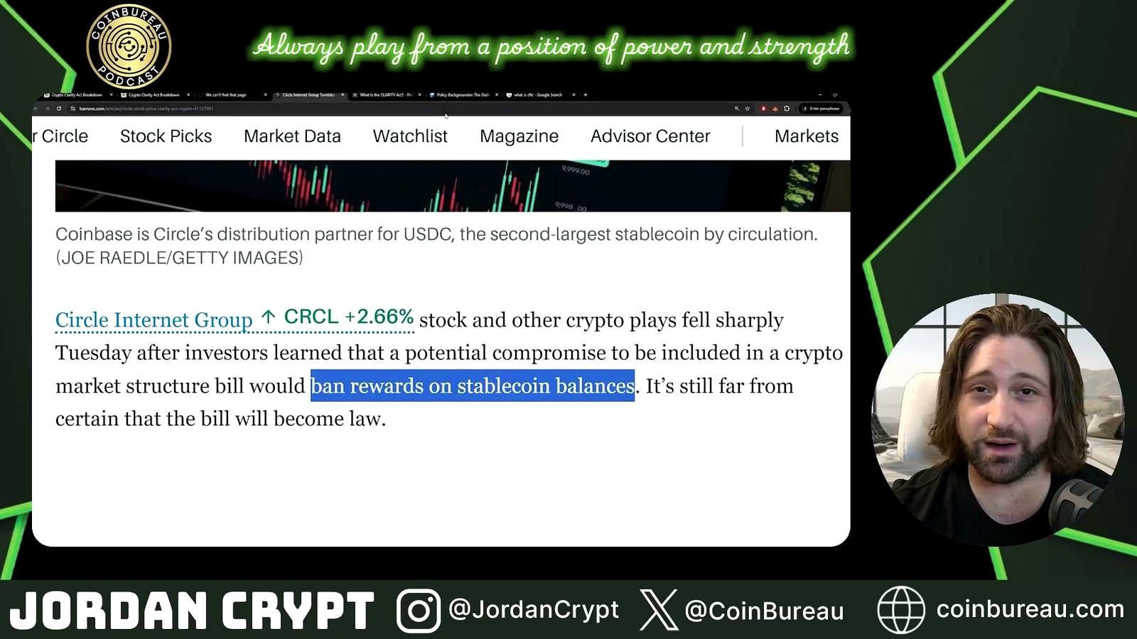 The stablecoin fight is where things get messy discussed in the video