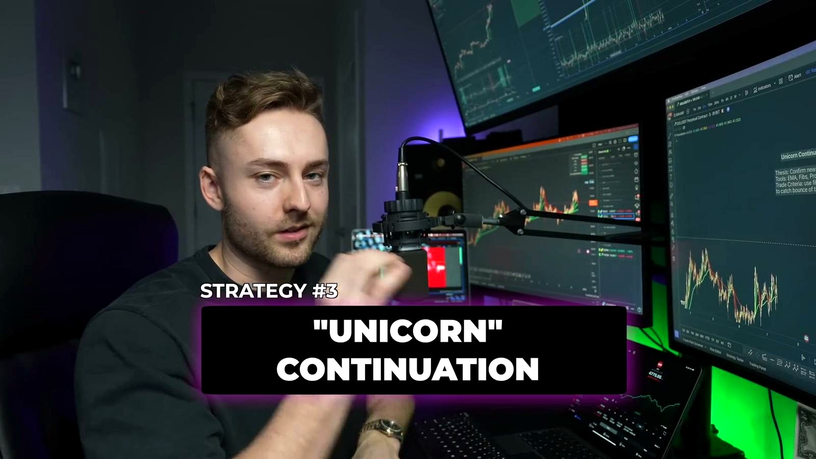 Strategy 3: The Unicorn Continuation Strategy discussed in the video
