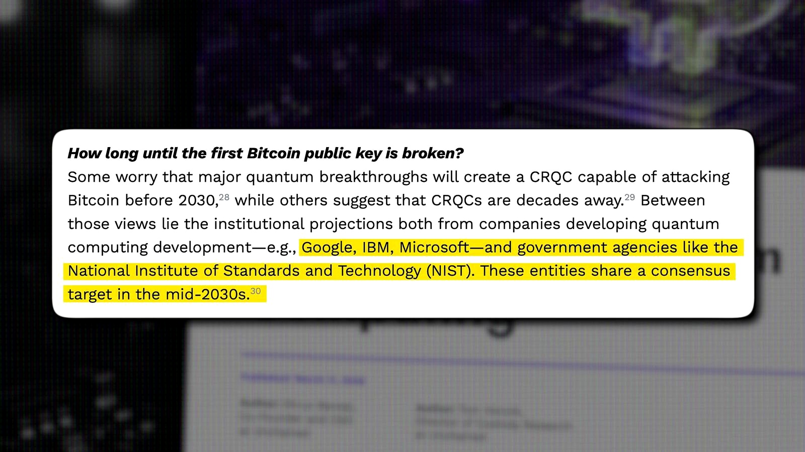 Key Questions Investors Should Watch discussed in the video