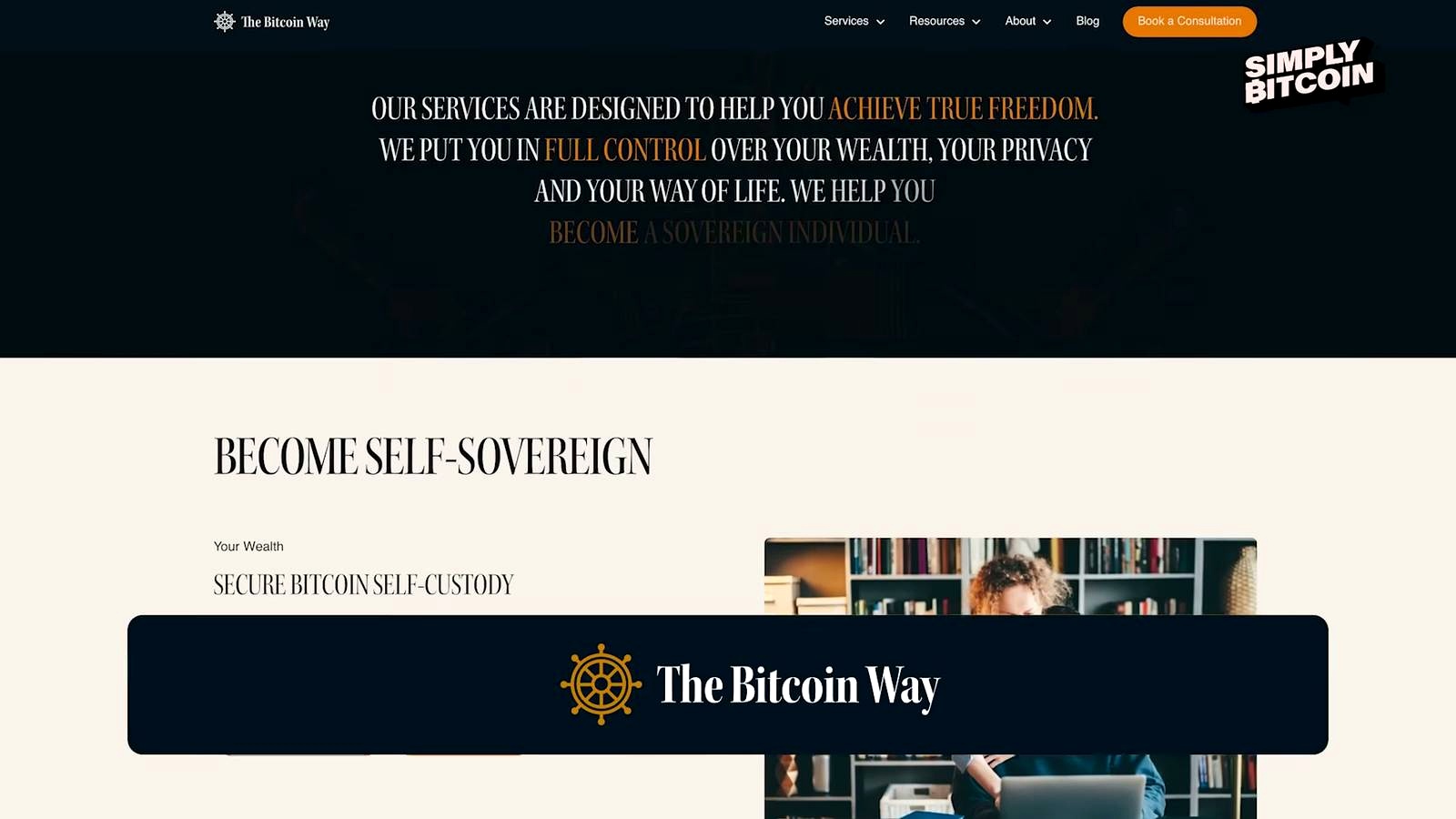 Self-Custody and Buying Bitcoin Directly discussed in the video
