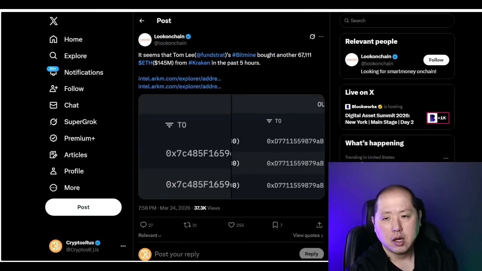 Ethereum Is Still Drawing Big Money Too discussed in the video