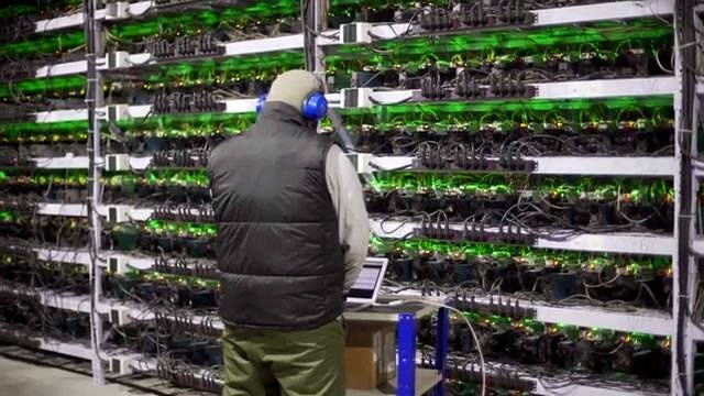 Hosted Bitcoin Mining discussed in the video