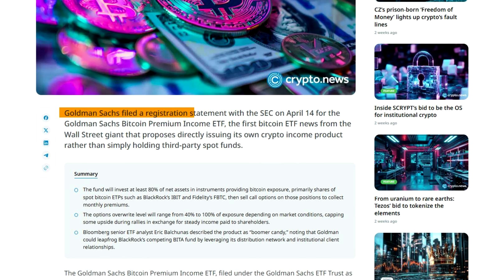 The Core Thesis: Wall Street Is Moving From Bitcoin Access to Bitcoin Packaging