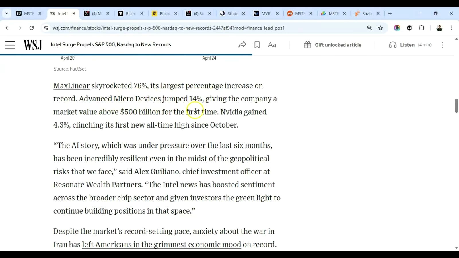 The analyst’s thesis: macro rotation, financing friction, and an overbought chart