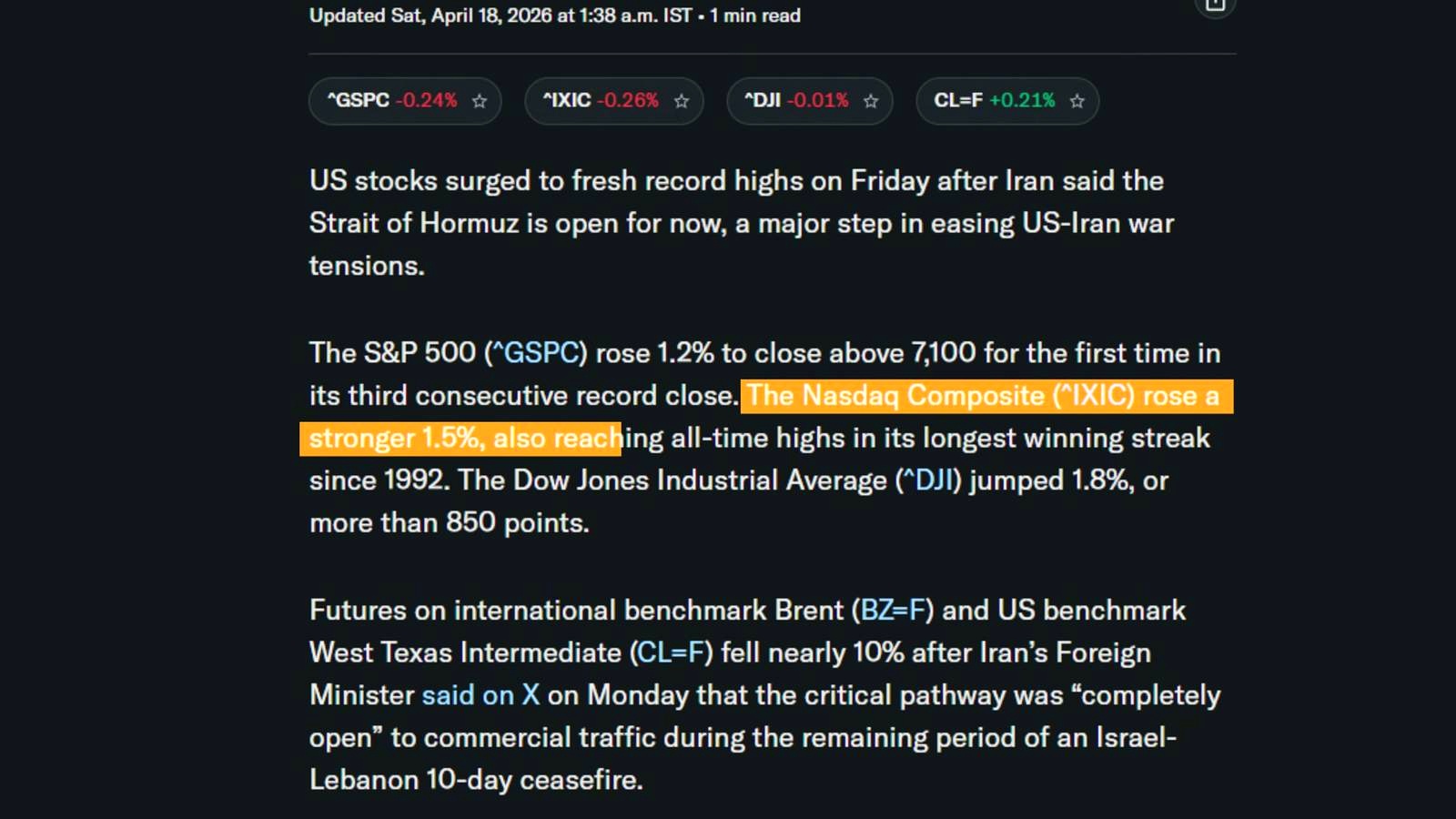 Price Action, Macro Tension, and the Near-Term Setup