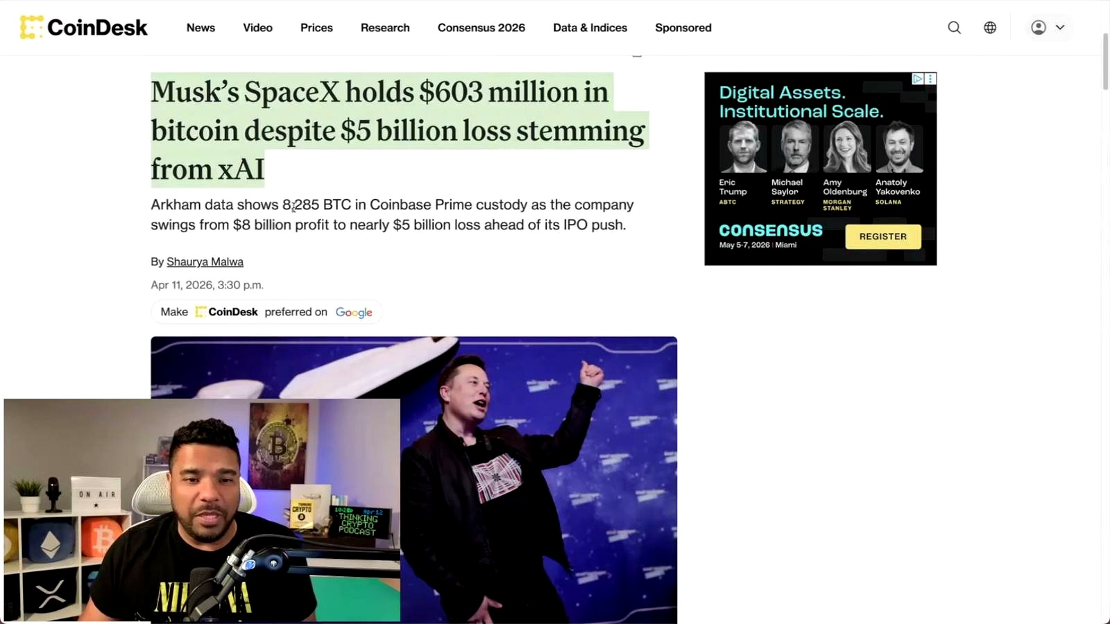 Bitcoin Eyes $80K, but Geopolitics Could Break the Rally