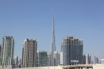 Burj Khalifa tower in downtown Dubai